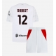 AC Milan Adrien Rabiot #12 Vieraspaita Lapsille 2026-27 Lyhythihainen (+ Lyhyet housut)