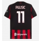 AC Milan Christian Pulisic #11 Kotipaita 2025-26 Lyhythihainen