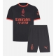 AC Milan Christopher Nkunku #18 Kolmaspaita Lapsille 2026-27 Lyhythihainen (+ Lyhyet housut)