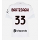 AC Milan Davide Bartesaghi #33 Vieraspaita Naisten 2026-27 Lyhythihainen