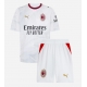 AC Milan Koni De Winter #5 Vieraspaita Lapsille 2026-27 Lyhythihainen (+ Lyhyet housut)