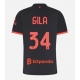 AC Milan Mario Gila #34 Kolmaspaita Naisten 2026-27 Lyhythihainen
