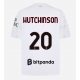 AC Milan Omari Hutchinson #20 Vieraspaita 2026-27 Lyhythihainen