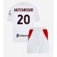 AC Milan Omari Hutchinson #20 Vieraspaita Lapsille 2026-27 Lyhythihainen (+ Lyhyet housut)
