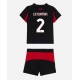 AC Milan Pervis Estupinan #2 Kotipaita Lapsille 2025-26 Lyhythihainen (+ Lyhyet housut)