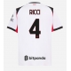 AC Milan Samuele Ricci #4 Vieraspaita 2025-26 Lyhythihainen