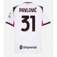 AC Milan Strahinja Pavlovic #31 Vieraspaita 2025-26 Lyhythihainen