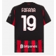 AC Milan Youssouf Fofana #19 Kotipaita 2025-26 Lyhythihainen