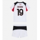 AC Milan Youssouf Fofana #19 Vieraspaita Lapsille 2025-26 Lyhythihainen (+ Lyhyet housut)