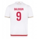 AS Monaco Folarin Balogun #9 Kotipaita 2025-26 Lyhythihainen
