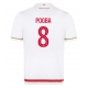 AS Monaco Paul Pogba #8 Kotipaita 2025-26 Lyhythihainen