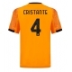 AS Roma Bryan Cristante #4 Vieraspaita 2025-26 Lyhythihainen