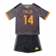 AS Roma Donyell Malen #14 Kolmaspaita Lapsille 2026-27 Lyhythihainen (+ Lyhyet housut)
