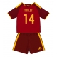 AS Roma Donyell Malen #14 Kotipaita Lapsille 2026-27 Lyhythihainen (+ Lyhyet housut)