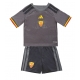 AS Roma Evan Ndicka #5 Kolmaspaita Lapsille 2026-27 Lyhythihainen (+ Lyhyet housut)
