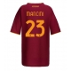 AS Roma Gianluca Mancini #23 Kotipaita Naisten 2025-26 Lyhythihainen