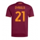 AS Roma Paulo Dybala #21 Kotipaita 2025-26 Lyhythihainen