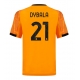 AS Roma Paulo Dybala #21 Vieraspaita 2025-26 Lyhythihainen