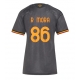 AS Roma Rodrigo Mora #86 Kolmaspaita Naisten 2026-27 Lyhythihainen