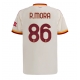 AS Roma Rodrigo Mora #86 Vieraspaita 2026-27 Lyhythihainen
