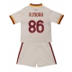 AS Roma Rodrigo Mora #86 Vieraspaita Lapsille 2026-27 Lyhythihainen (+ Lyhyet housut)