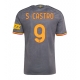 AS Roma Santiago Castro #9 Kolmaspaita 2026-27 Lyhythihainen