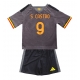 AS Roma Santiago Castro #9 Kolmaspaita Lapsille 2026-27 Lyhythihainen (+ Lyhyet housut)