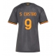 AS Roma Santiago Castro #9 Kolmaspaita Naisten 2026-27 Lyhythihainen