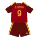 AS Roma Santiago Castro #9 Kotipaita Lapsille 2026-27 Lyhythihainen (+ Lyhyet housut)