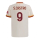 AS Roma Santiago Castro #9 Vieraspaita 2026-27 Lyhythihainen