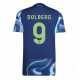 Ajax Kasper Dolberg #9 Vieraspaita 2025-26 Lyhythihainen
