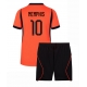 Alankomaat Memphis Depay #10 Kotipaita Lapsille MM-kisat 2026 Lyhythihainen (+ Lyhyet housut)