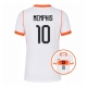 Alankomaat Memphis Depay #10 Vieraspaita Naisten MM-kisat 2026 Lyhythihainen