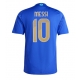Argentiina Lionel Messi #10 Vieraspaita Copa America 2024 Lyhythihainen