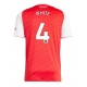 Arsenal Ben White #4 Kotipaita 2025-26 Lyhythihainen