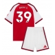 Arsenal Bruno Guimaraes #39 Kotipaita Lapsille 2026-27 Lyhythihainen (+ Lyhyet housut)