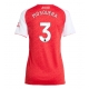 Arsenal Cristhian Mosquera #3 Kotipaita Naisten 2025-26 Lyhythihainen