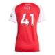 Arsenal Declan Rice #41 Kotipaita Naisten 2025-26 Lyhythihainen