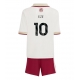 Arsenal Eberechi Eze #10 Kolmaspaita Lapsille 2025-26 Lyhythihainen (+ Lyhyet housut)