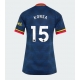 Arsenal Ezri Konsa #15 Vieraspaita Naisten 2026-27 Lyhythihainen