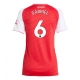 Arsenal Gabriel Magalhaes #6 Kotipaita Naisten 2025-26 Lyhythihainen