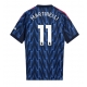 Arsenal Gabriel Martinelli #11 Vieraspaita 2025-26 Lyhythihainen