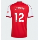 Arsenal Jurrien Timber #12 Kotipaita 2026-27 Lyhythihainen