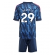 Arsenal Kai Havertz #29 Vieraspaita Lapsille 2025-26 Lyhythihainen (+ Lyhyet housut)