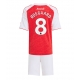 Arsenal Martin Odegaard #8 Kotipaita Lapsille 2025-26 Lyhythihainen (+ Lyhyet housut)