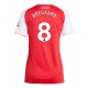 Arsenal Martin Odegaard #8 Kotipaita Naisten 2025-26 Lyhythihainen