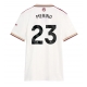 Arsenal Mikel Merino #23 Kolmaspaita Naisten 2025-26 Lyhythihainen
