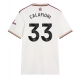 Arsenal Riccardo Calafiori #33 Kolmaspaita 2025-26 Lyhythihainen