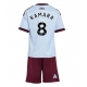 Aston Villa Boubacar Kamara #8 Kolmaspaita Lapsille 2026-27 Lyhythihainen (+ Lyhyet housut)