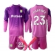 Aston Villa Emiliano Martinez #23 Maalivahti Kolmaspaita Lapsille 2025-26 Pitkähihainen (+ Lyhyet housut)
